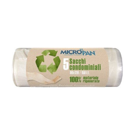 SACCHI PATT.AMBRA 90X120 5PZ MICROPAN