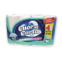 ASCIUGATUTTO CUOR DI CARTA BLU X4