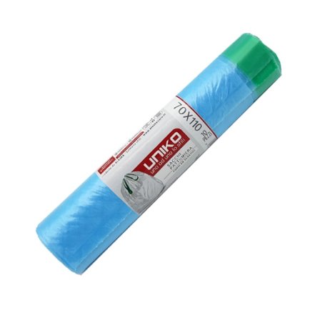 SACCHI PATT.70X110 10PZ AZZURRO