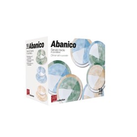 SERVIZIO PIATTI 18PZ ABANICO