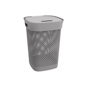 CESTA PORTABIANCHERIA WOOLLY GREY/ANTRAC