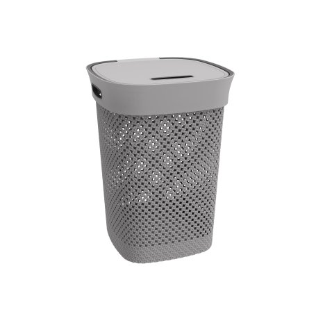 CESTA PORTABIANCHERIA WOOLLY GREY/ANTRAC