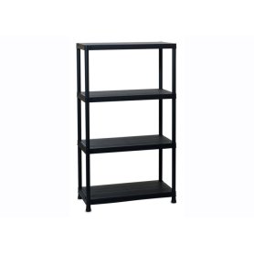 SCAFFALE UNIVERSAL 84-4 BLACK H138X80X40