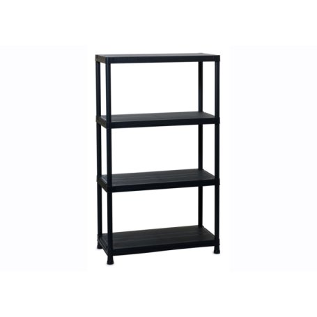 SCAFFALE UNIVERSAL 84-4 BLACK H138X80X40