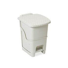 PATTUMIERA RATTAN BIN 6LT BIANCO
