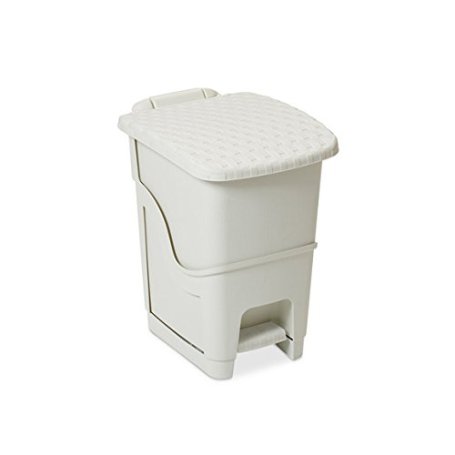 PATTUMIERA RATTAN BIN 6LT BIANCO