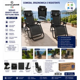 SDRAIO GRAVITY TXT RELAX NERA