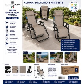SDRAIO GRAVITY TXT RELAX TORTORA