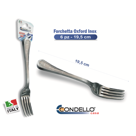 PS OXFORD 6PZ FORCHETTA INOX