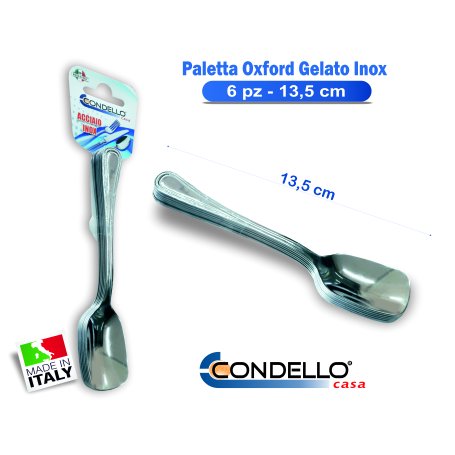 PS OXFORD 6PZ PALETTA GELATO INOX