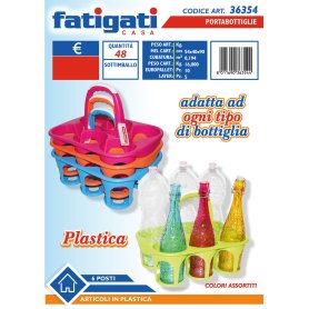 CESTELLO PORTABOTTIGLIE 6 POSTI