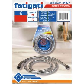 TUBO DOCCIA RICAMBIO 2MT