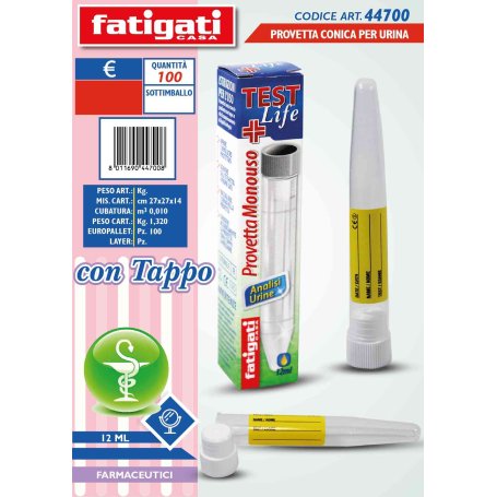 PROVETTA URINE CONICA