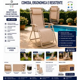 SDRAIO GRAVITY RELAX TXT C2C TORTORA