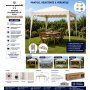GAZEBO FOLDING POP UP MT.3X3 ECRU