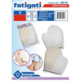GUANTO MASSAGGIO SISAL 21X17