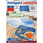 CONTENITORE PL.RETT.500ML 3PZ