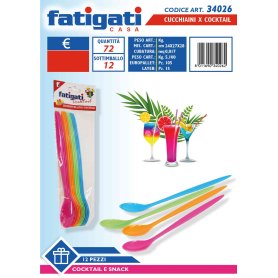 CUCCHIAIO COCKTAIL 12PZ