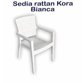 SEDIA RATTAN KORA BIANCA NG