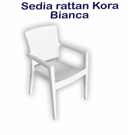 SEDIA RATTAN KORA BIANCA NG