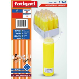 BOTTIGLIA DISPENSER X MAYONAISE 750ML