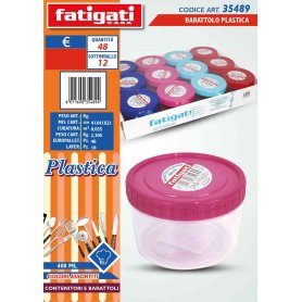 BARATTOLO PLASTICA 400ML