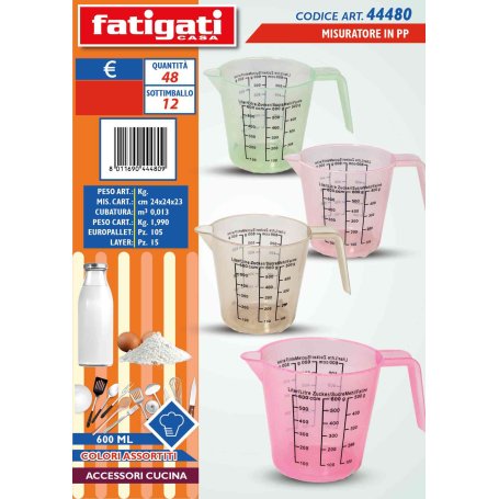 MISURATORE IN PP 600ML