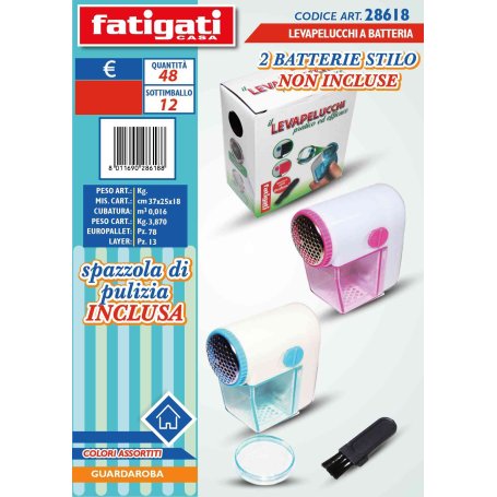 LEVAPELUCCHI A BATTERIA