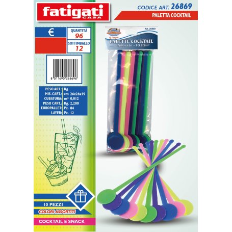 PALETTA COCKTAIL 10PZ.COL.