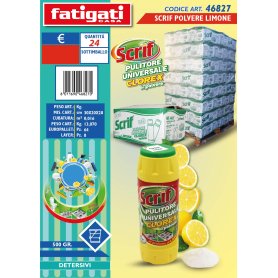 SCRIF POLV.500GR LIMONE