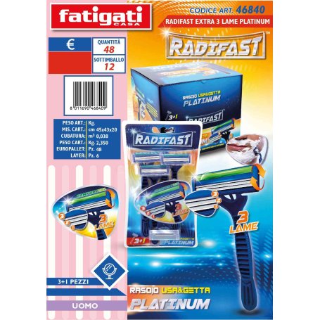 RADIFAST EXTRA 3 LAME 3+1 PLATINUM