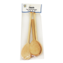 TRIS CUCCHIAIO LEGNO 25/30/35 BASIC