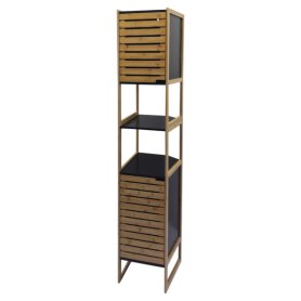 COLONNA LINDA 33X33X170 NERO+NAT