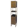 COLONNA LINDA 33X33X170 NERO+NAT