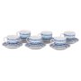 TAZZINE CAFFE' 6PZ C/PIATT.KNOSSO