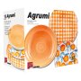 SERVIZIO PIATTI 18PZ AGRUMI