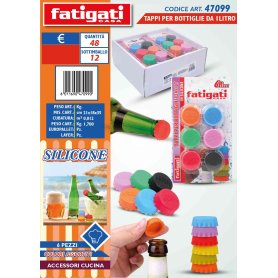 TAPPI X BOTTIGLIE 1LT IN SILICONE