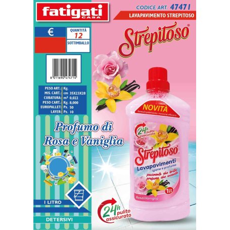 STREPITOSO PAV.1LT ROSA/VANIGLIA
