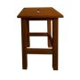 SGABELLO LEGNO 30X30X45H NOCE
