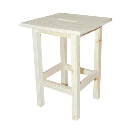 SGABELLO LEGNO 30X30X45H NATURALE