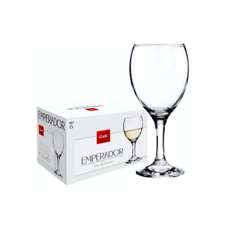 BICCHIERE CALICE EMPERADOR 25CL 6PZ