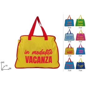 BORSA MARE 600D POLIESTERE BICOLORE