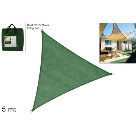 TELO OMBREGGIANTE 5X5X5 VERDE