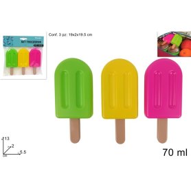 FREEZERINI GHIACCIOLI COLORATI 70ML 3PZ