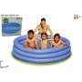 PISCINA 3 ANELLI 147X33 BLU