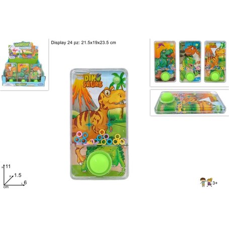 GIOCO D'ACQUA AD ANELLI DECORO DINO