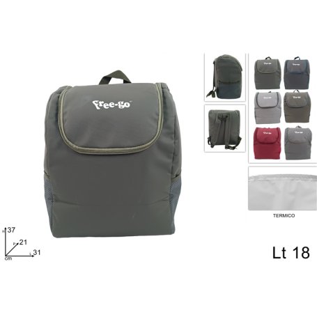 ZAINO TERMICO 18LT C/TASCA