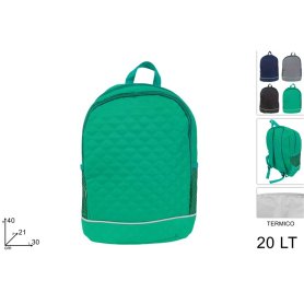 ZAINO TERMICO 20LT CON TASCA