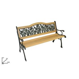 PANCHINA 122X53X77