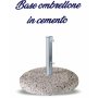 BASE OMBRELLONE IN CEMENTO